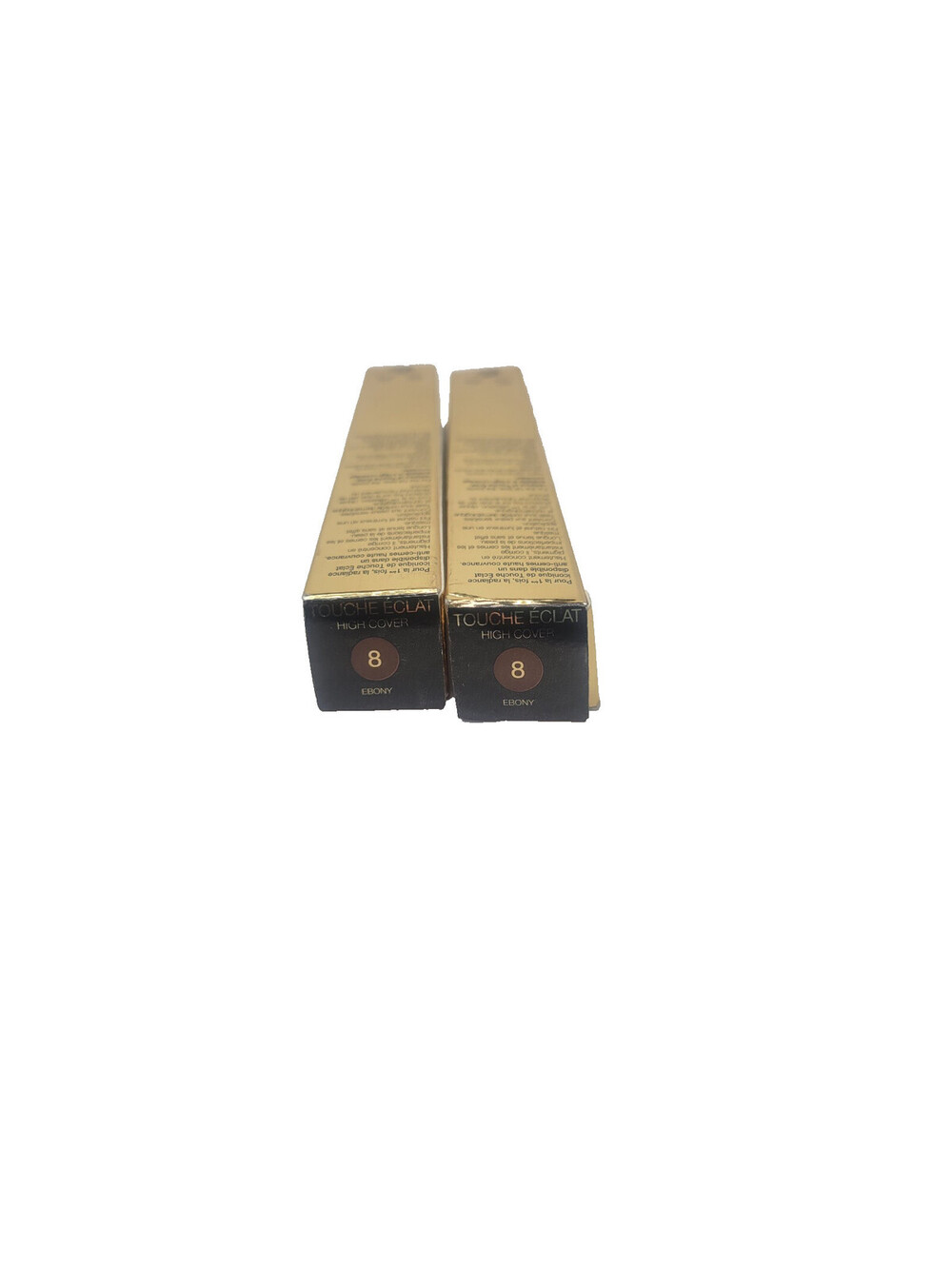 2x Yves Saint Laurent Touche Eclat Luminous Radiance Concealer #8 EBONY *NEW*